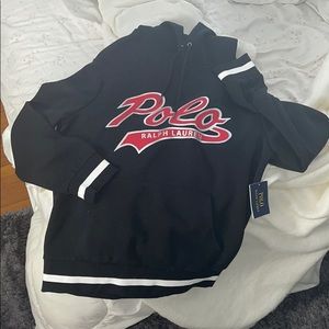 Polo black sweatshirt